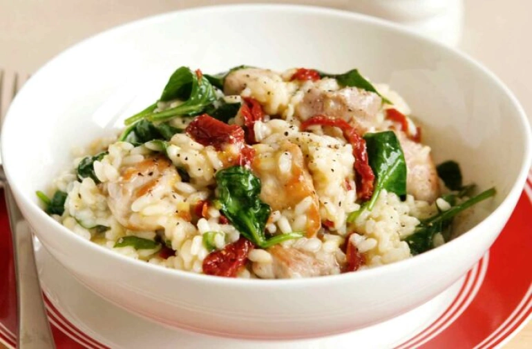 Ризотто с куриным мясом