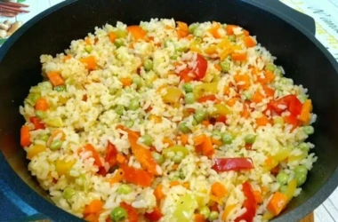 Ризотто с овощами